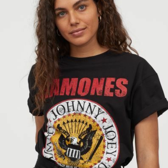 H&m ramones shirt Clearance